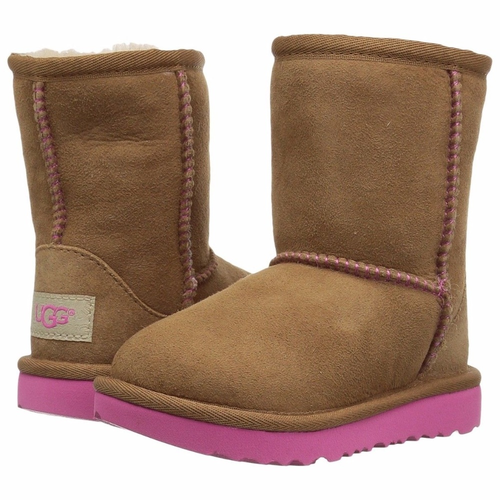 UGG Australia Chestnut/Pink Toddler 1017703t
